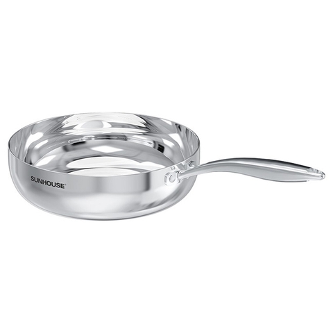Chảo inox sâu lòng Sunhouse Healthy 24cm IN24M11