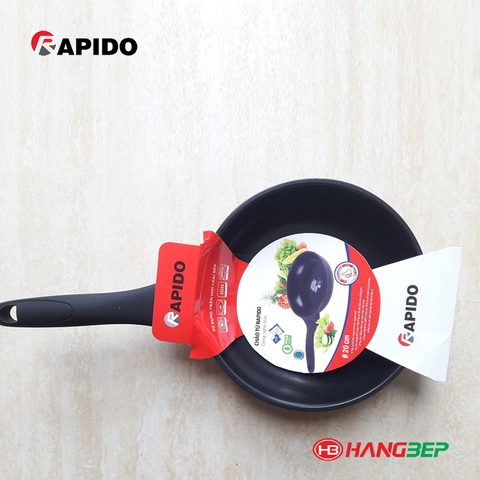 Chảo chiên chống dính đáy từ phẳng Rapido Teflon 20cm