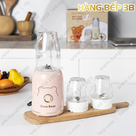 Máy xay đa năng Coco Bear HR-ZJ-01 (hồng)