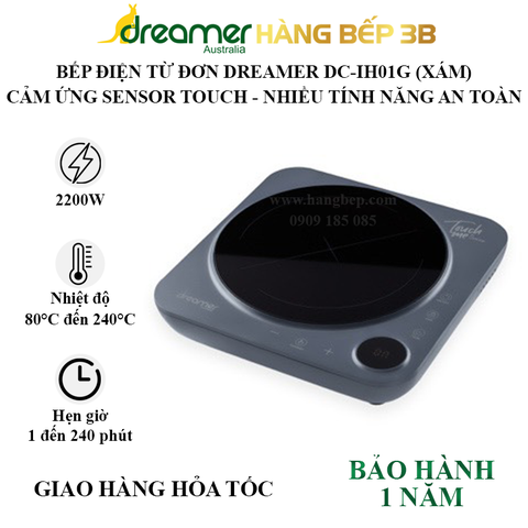 Bếp điện từ đơn Dreamer DC-IH01G 2200W