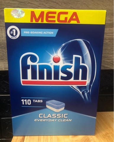 Viên rửa chén Finish Classic FVCL110RG 110 viên