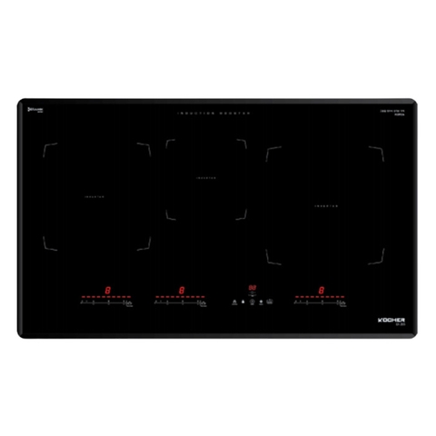 Bếp điện từ 3 vùng nấu Kocher DI-355