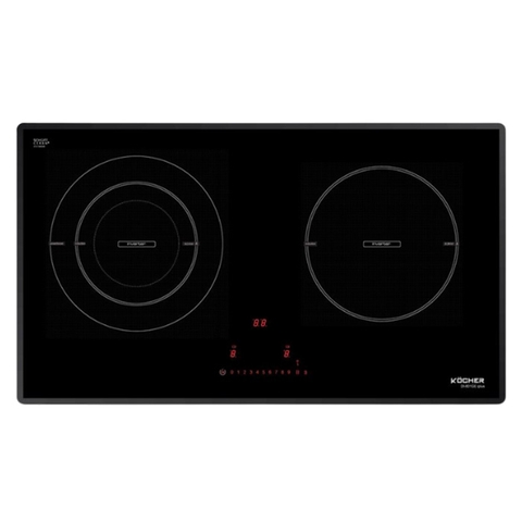 Bếp đôi điện từ Kocher DI-801GE IPLUS nhập khẩu Đức