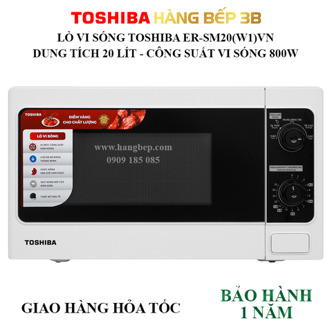 Lò vi sóng Toshiba ER-SM20(W1)VN 20 lít