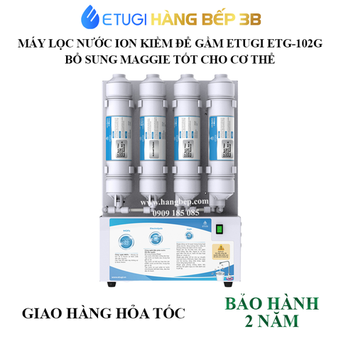 Máy lọc nước ion kiềm để gầm Etugi ETG-102G