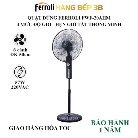 Quạt đứng Ferroli FWF-20AHM