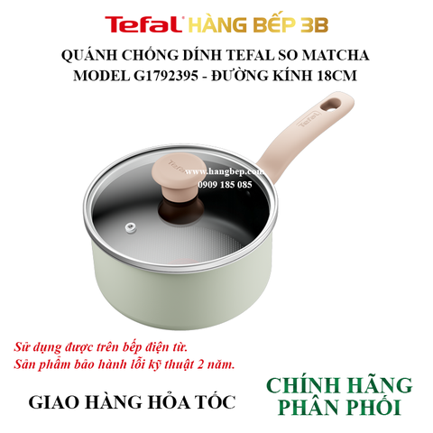 Quánh chống dính Tefa So Matcha 18cm G1792395