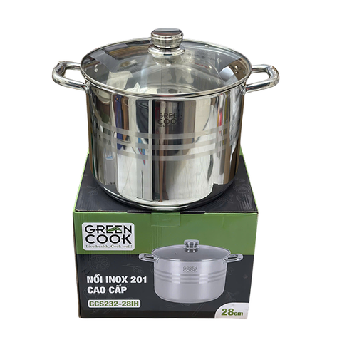 Nồi luộc gà Green Cook 11 lít GCS232-28IH