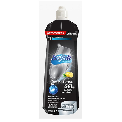 Gel rửa chén Sofish chai 700ml