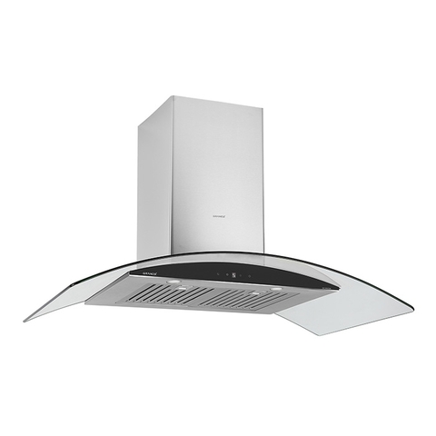 Máy hút mùi kính cong GrandX GX H90C55