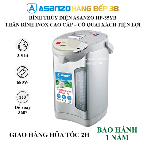 Bình thủy điện Asanzo 3.5 lít HP-35YB