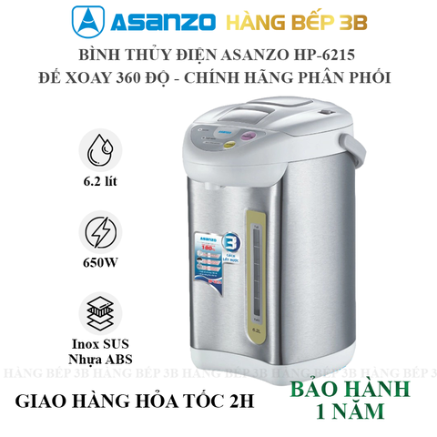 Bình thủy điện Asanzo HP-6215 6 lít