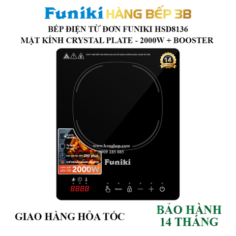 Bếp điện từ cảm ứng Funiki HSD8136