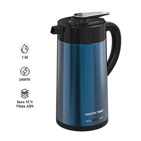 Bình đun siêu tốc inox giữ nhiệt Happy Time 2 lít HTD1096