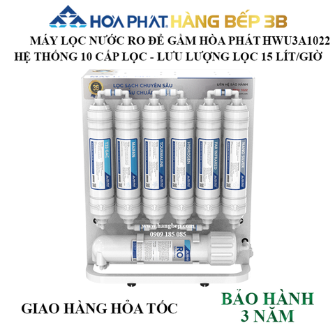 Máy lọc nước RO Hòa Phát HWU3A1022