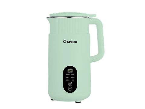 Máy làm sữa hạt mini Rapido 0.6 lít RHB-500DG