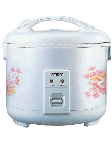 Nồi cơm điện Tiger 1 lít JNP-1000(FL) màu trắng hồng