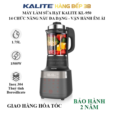 Máy làm sữa hạt Kalite 1.75 lít KL-950