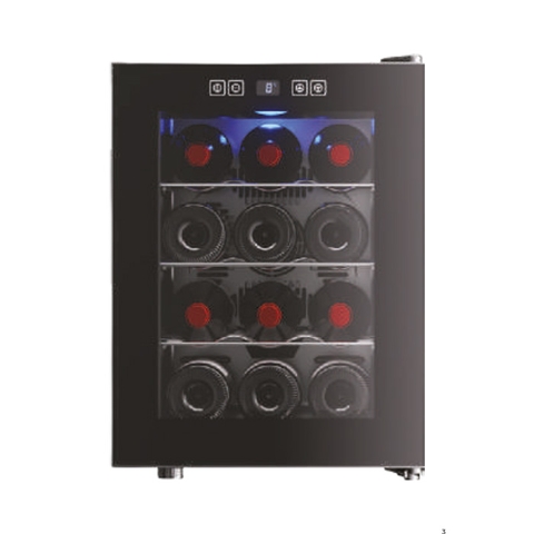 Tủ bảo quản rượu Kocher KWEU-1012B PRO (chứa 12 chai)