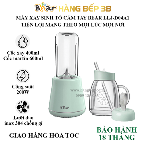 Máy xay sinh tố Bear LLJ-D04A1