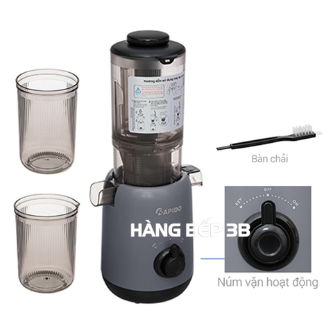 Máy ép chậm Rapido RSJ-250GM