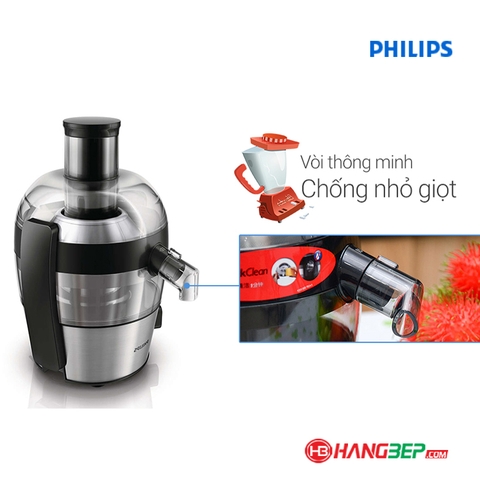 Máy ép trái cây Philips HR1836