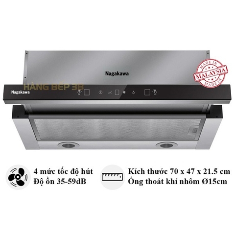 Máy hút mùi âm tủ Nagakawa NKKH01M70