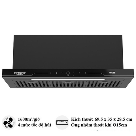 Máy hút mùi âm tủ Sunhouse SHB72035