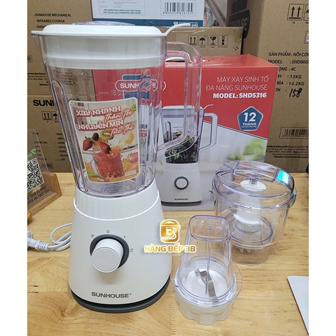 Máy xay sinh tố đa năng Sunhouse SHD5316