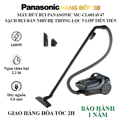 Máy hút bụi Panasonic MC-CL601AN49