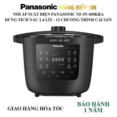 Nồi áp suất điện đa năng Panasonic NF-PC400KRA