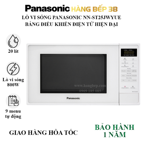 Lò vi sóng Panasonic 20 lít NN-ST25JWYUE