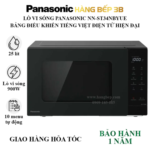 Lò vi sóng Panasonic 25 lít NN-ST34NBYUE