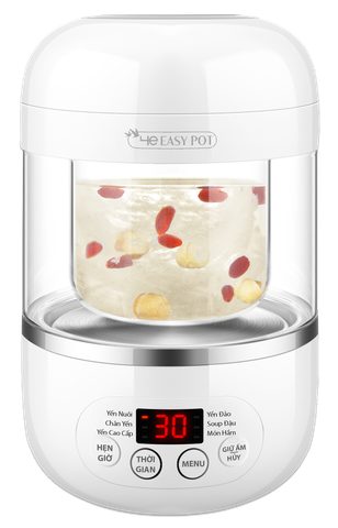 Nồi chưng yến thủy tinh 4e Easy Pot SP7-W