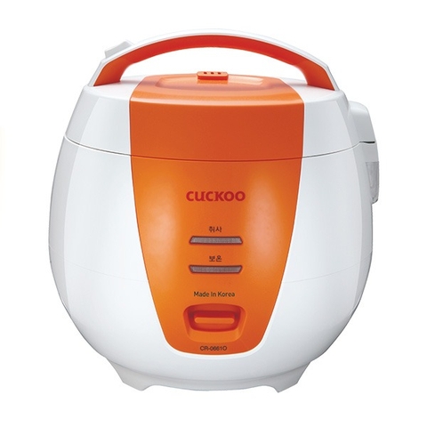 Nồi cơm điện Cuckoo 1.08 lít CR-0661 (trắng cam)