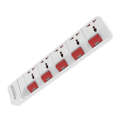 Ổ cắm điện Sunhouse SHE-OC1-5RD