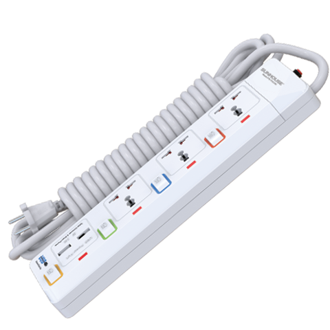 Ổ cắm điện Sunhouse SHE-OC2-3RU