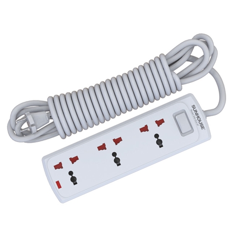 Ổ cắm điện Sunhouse SHE-OC6-3P