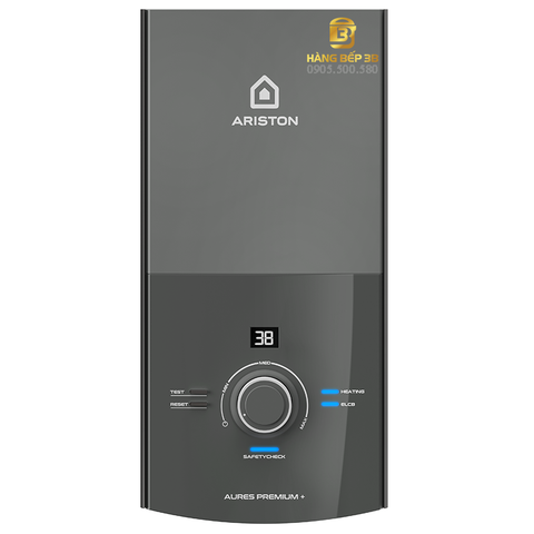 Máy nước nóng trực tiếp Ariston Aures Premium+ 4.5 (không bơm)