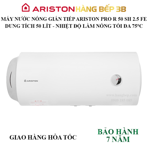 Máy nước nóng gián tiếp Ariston PRO R 50 SH 2.5 FE