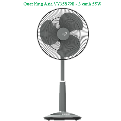 Quạt lửng Asia VY358790 - Xám