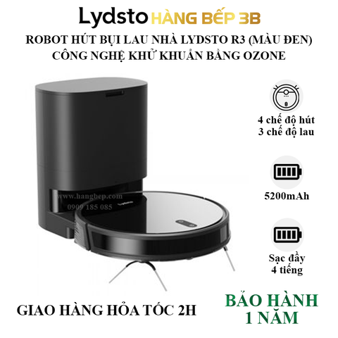 Robot hút bụi lau nhà Xiaomi Lydsto R3B