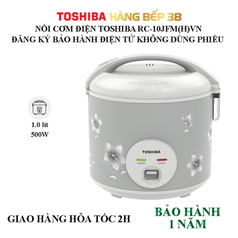 Nồi cơm điện Toshiba RC-10JFM(H)VN 1 lít