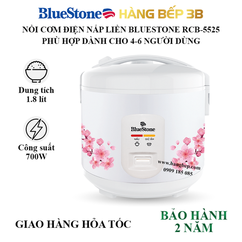Nồi cơm điện BlueStone 1.8 lít RCB-5525