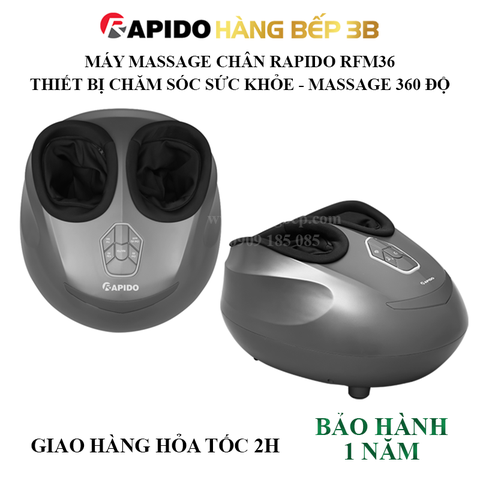 Máy massage chân 360 độ Rapido RFM-36