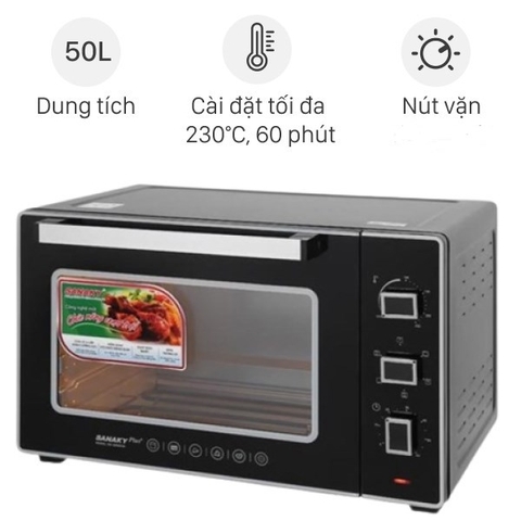 Lò nướng Sanaky VH-5099S2D 50 lít