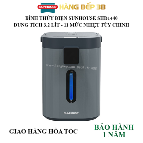 Bình thủy điện Sunhouse 3.2 lít SHD1440