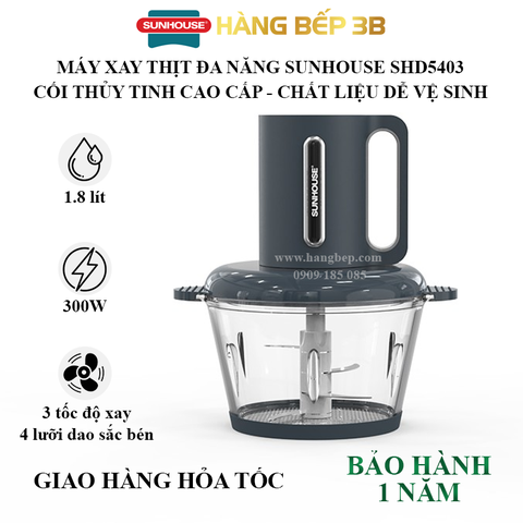 Máy xay thịt Sunhouse SHD5403