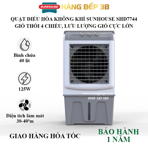 Quạt điều hòa không khí Sunhouse SHD7744