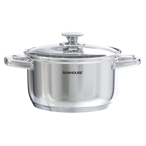 Nồi inox 5 đáy Sunhouse 20cm SHG799-20